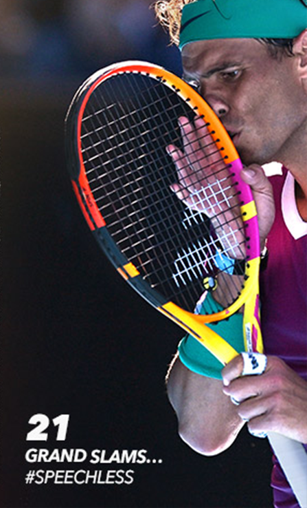Rafa Nadal Winnner 2022 AO